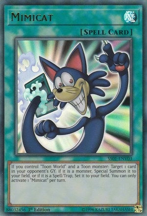 Image for Mimicat (Speed Duel Decks: Destiny Masters) (SS01-ENV03) - YuGiOh