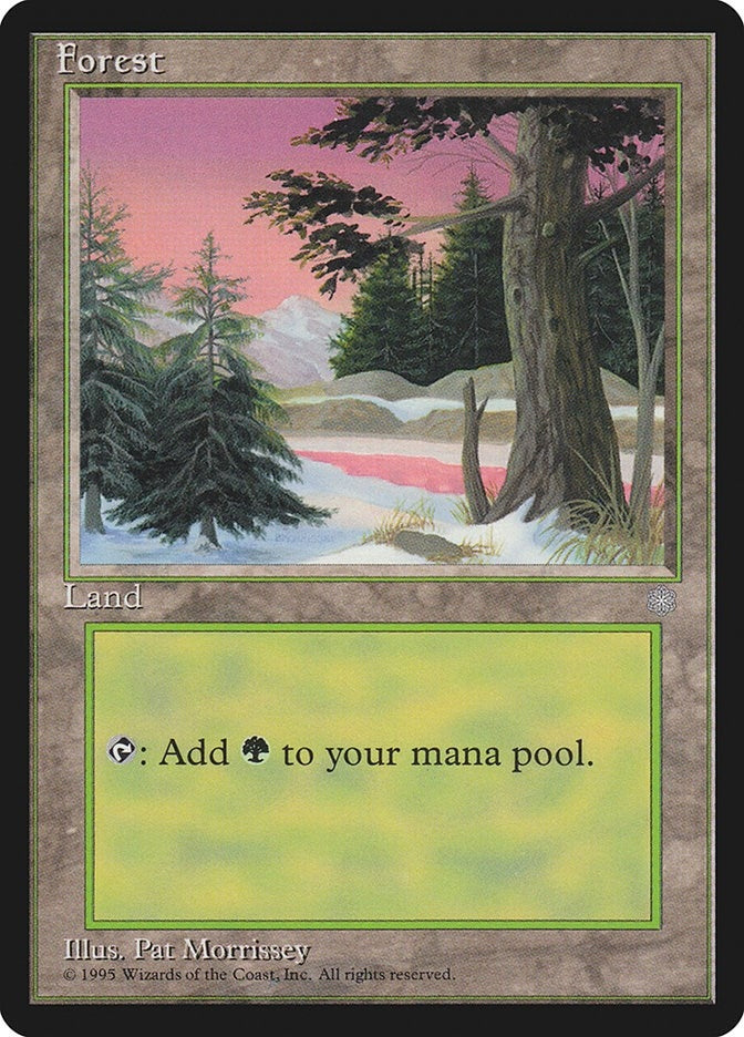 Image for Forest (329) (Ice Age) (329) - Magic: The Gathering