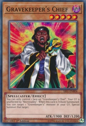 Image for Gravekeeper's Chief (Speed Duel Decks: Destiny Masters) (SS01-ENB04) - YuGiOh
