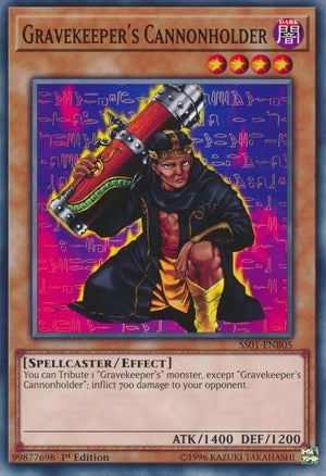 Image for Gravekeeper's Cannonholder (Speed Duel Decks: Destiny Masters) (SS01-ENB05) - YuGiOh