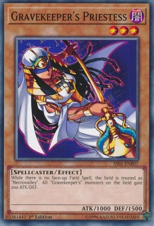 Image for Gravekeeper's Priestess (Speed Duel Decks: Destiny Masters) (SS01-ENB07) - YuGiOh