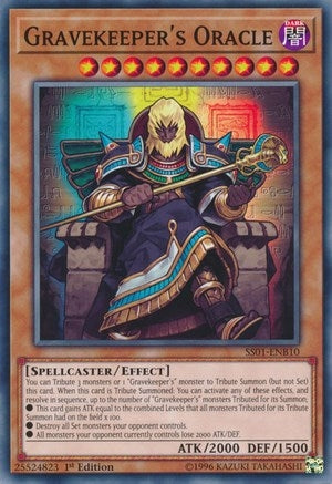 Image for Gravekeeper's Oracle (Speed Duel Decks: Destiny Masters) (SS01-ENB10) - YuGiOh