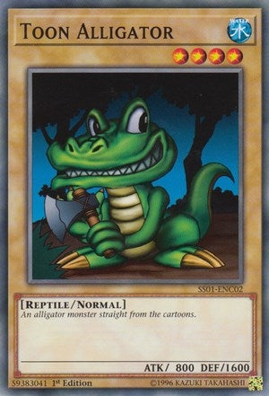 Image for Toon Alligator (Speed Duel Decks: Destiny Masters) (SS01-ENC02) - YuGiOh
