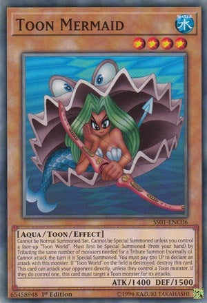 Image for Toon Mermaid (Speed Duel Decks: Destiny Masters) (SS01-ENC06) - YuGiOh