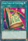 Image for Toon Table of Contents (Speed Duel Decks: Destiny Masters) (SS01-ENC10) - YuGiOh