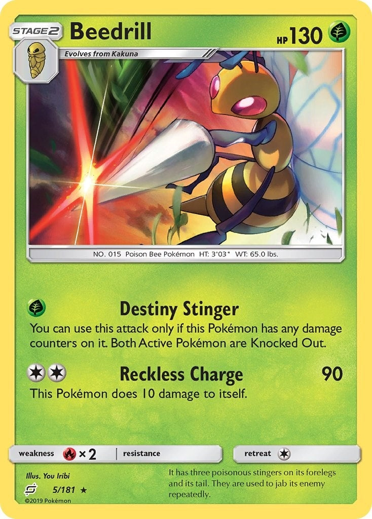 Image for Beedrill (SM - Team Up) (5/181) - Pokemon