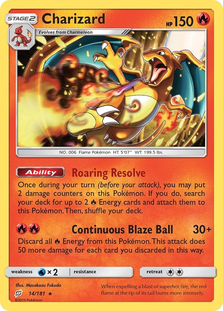 Image for Charizard (SM - Team Up) (14/181) - Pokemon