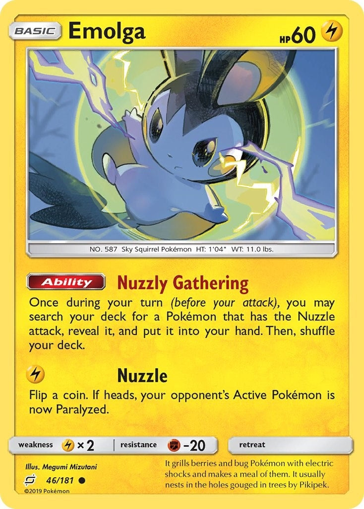 Image for Emolga (SM - Team Up) (46/181) - Pokemon