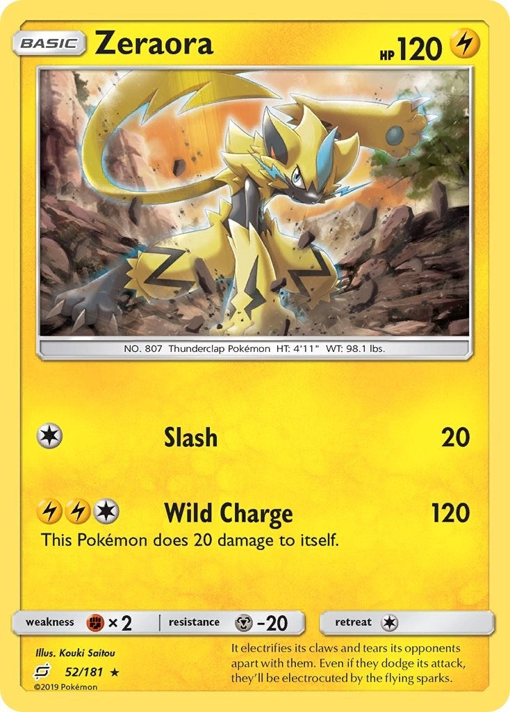 Image for Zeraora (SM - Team Up) (52/181) - Pokemon
