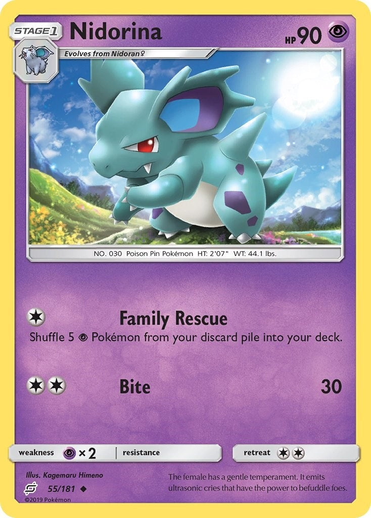 Image for Nidorina (SM - Team Up) (55/181) - Pokemon