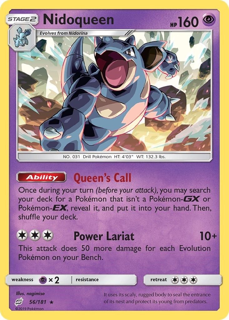 Image for Nidoqueen (SM - Team Up) (56/181) - Pokemon