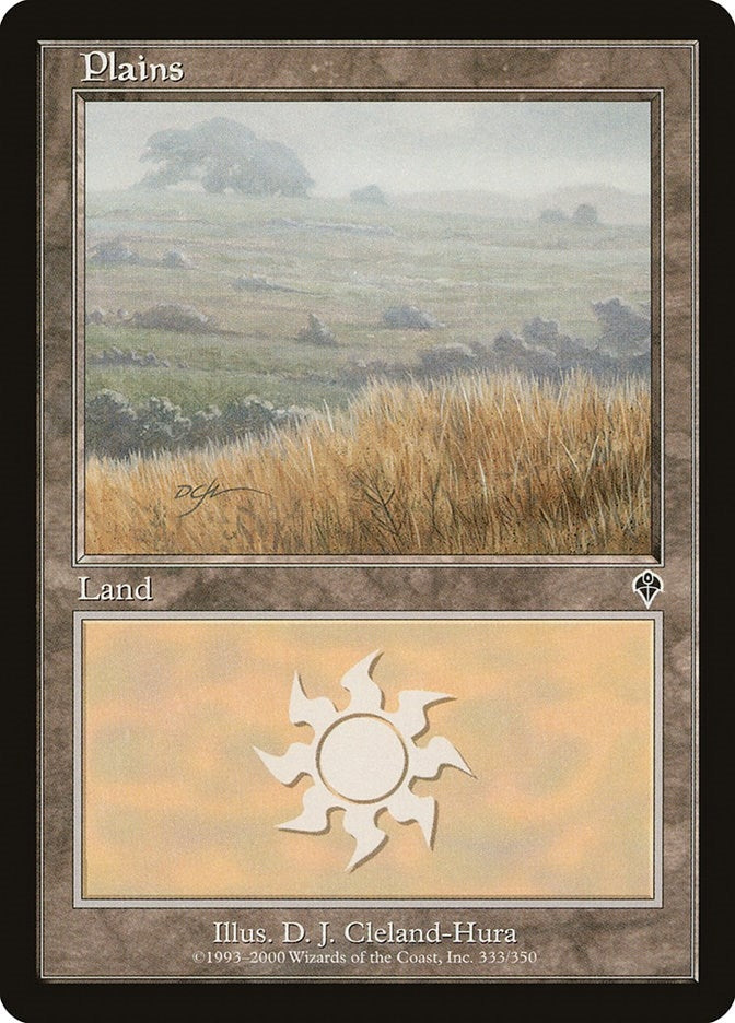 Image for Plains (333) (Invasion) (333) - Magic: The Gathering