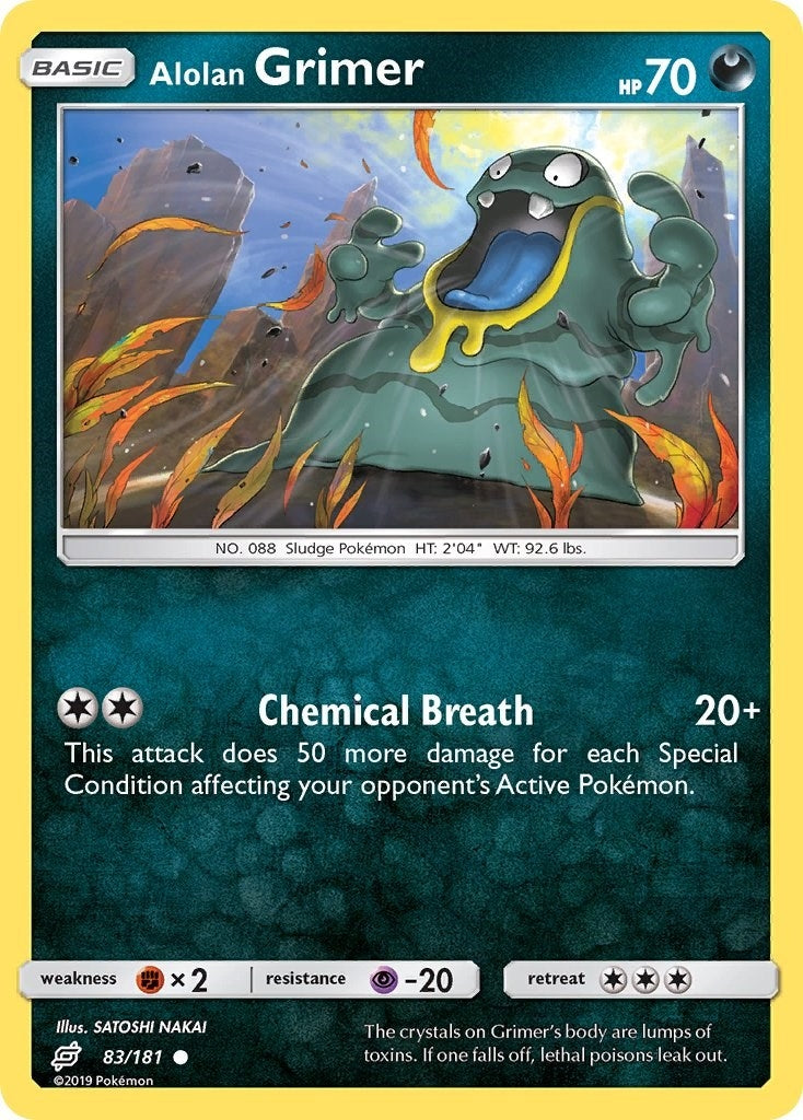 Image for Alolan Grimer (SM - Team Up) (83/181) - Pokemon