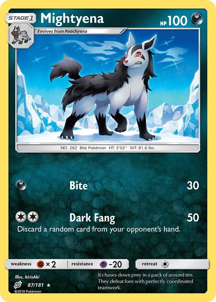 Image for Mightyena (SM - Team Up) (87/181) - Pokemon