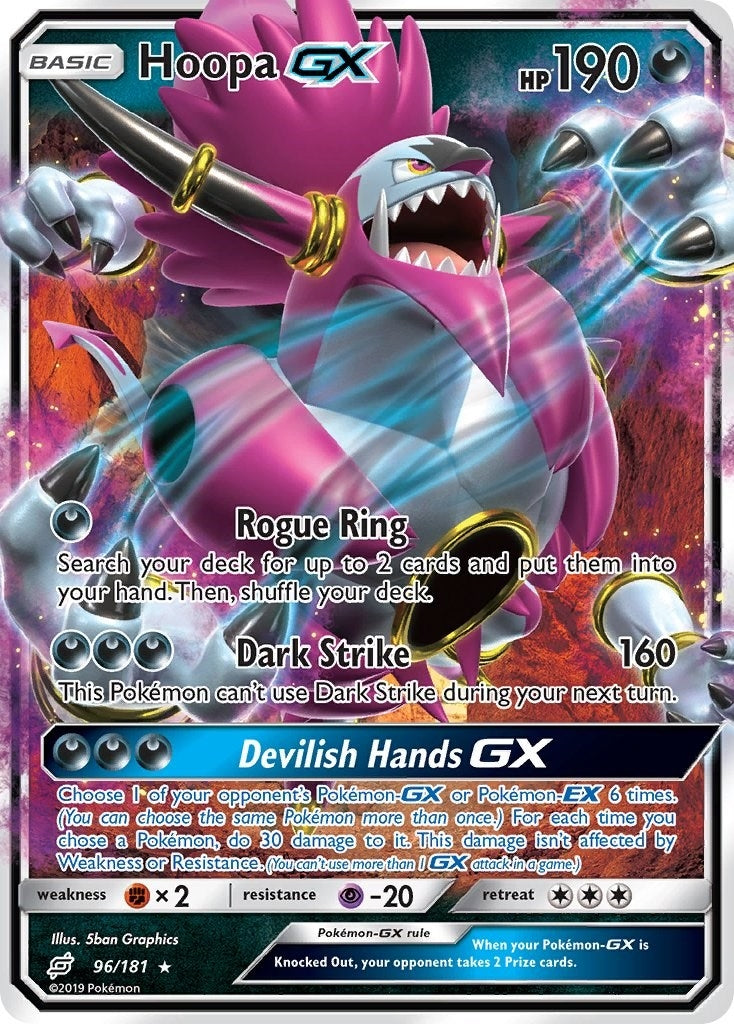 Image for Hoopa GX (SM - Team Up) (96/181) - Pokemon
