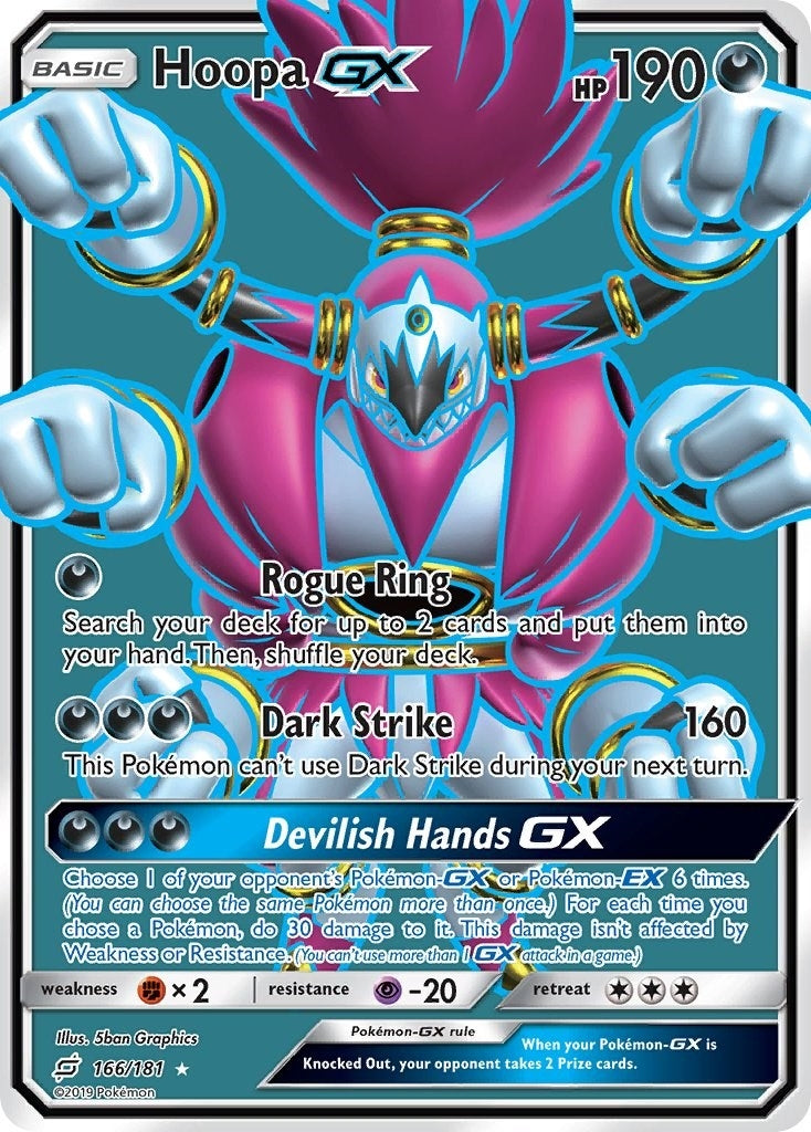 Image for Hoopa GX (Full Art) (SM - Team Up) (166/181) - Pokemon