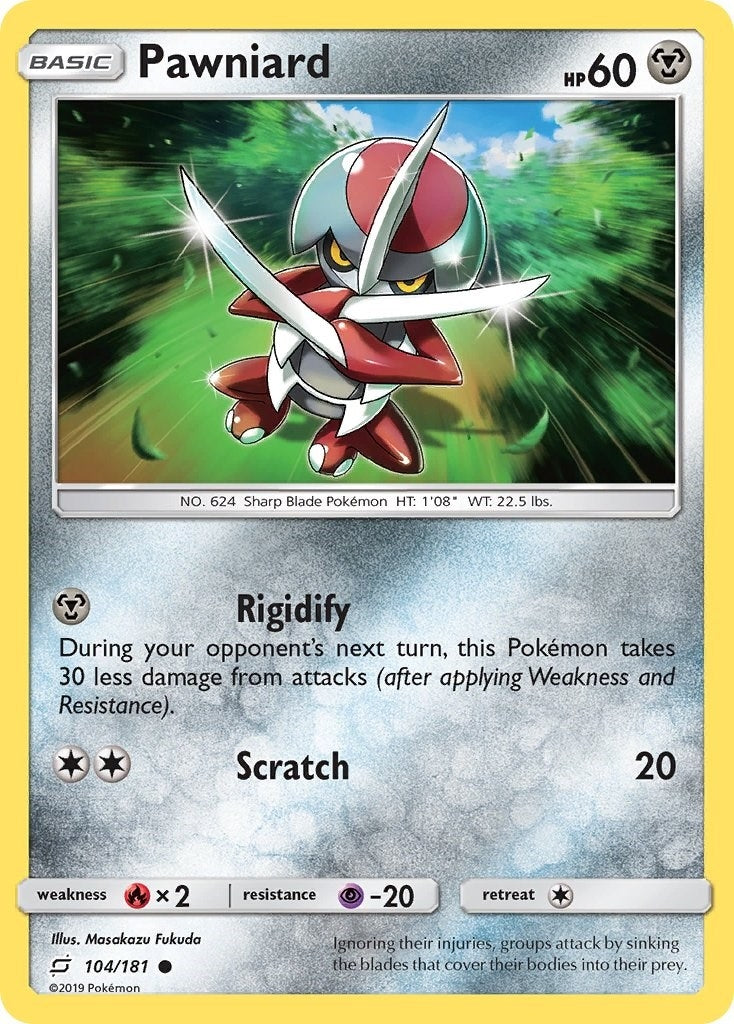 Image for Pawniard (SM - Team Up) (104/181) - Pokemon