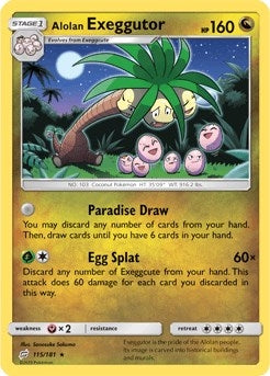 Image for Alolan Exeggutor (115) (SM - Team Up) (115/181) - Pokemon