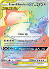 Image for Eevee & Snorlax GX (Secret) (SM - Team Up) (191/181) - Pokemon
