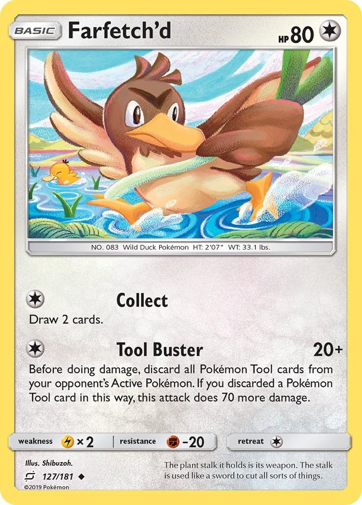 Image for Farfetch'd (SM - Team Up) (127/181) - Pokemon