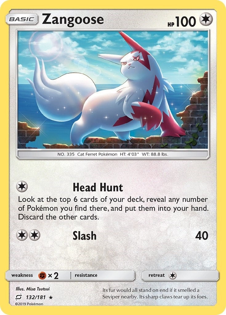 Image for Zangoose (SM - Team Up) (132/181) - Pokemon