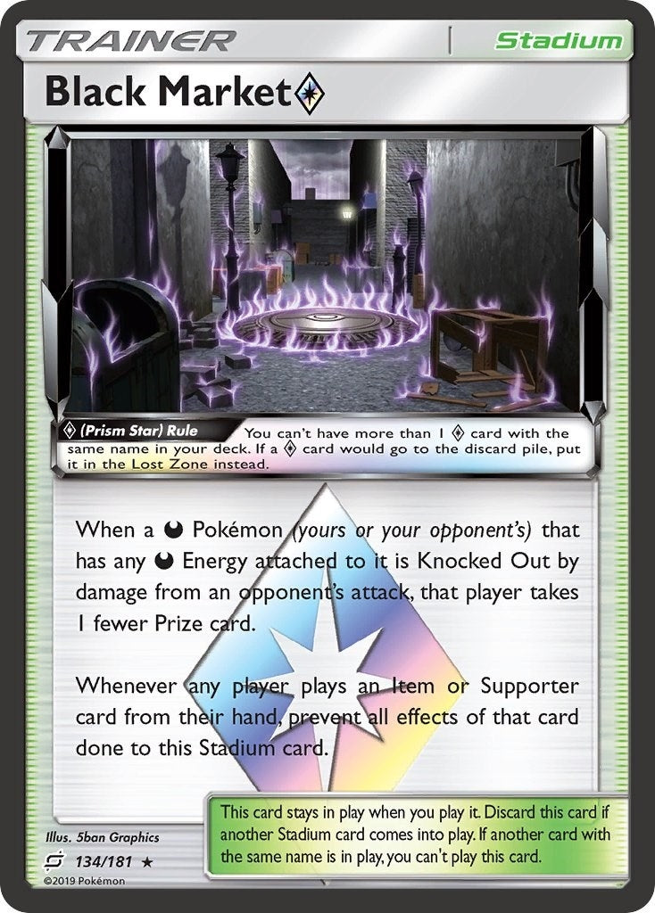 Image for Black Market Prism Star (SM - Team Up) (134/181) - Pokemon