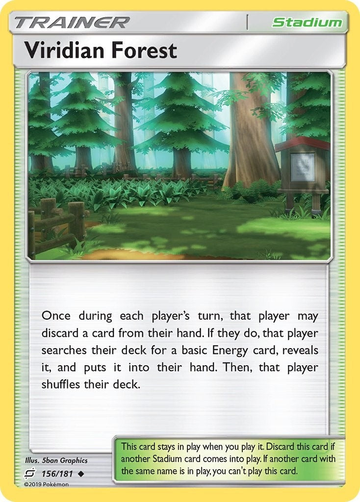 Image for Viridian Forest (SM - Team Up) (156/181) - Pokemon