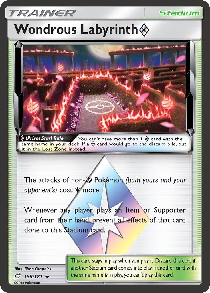 Image for Wondrous Labyrinth Prism Star (SM - Team Up) (158/181) - Pokemon