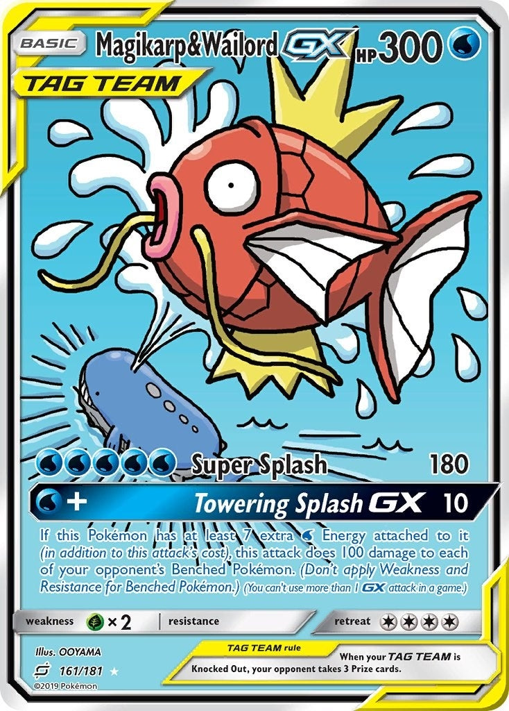 Image for Magikarp & Wailord GX (Alternate Full Art) (SM - Team Up) (161/181) - Pokemon
