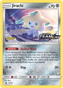 Image for Jirachi - SM161 [Staff] (SM Promos) (SM161) - Pokemon