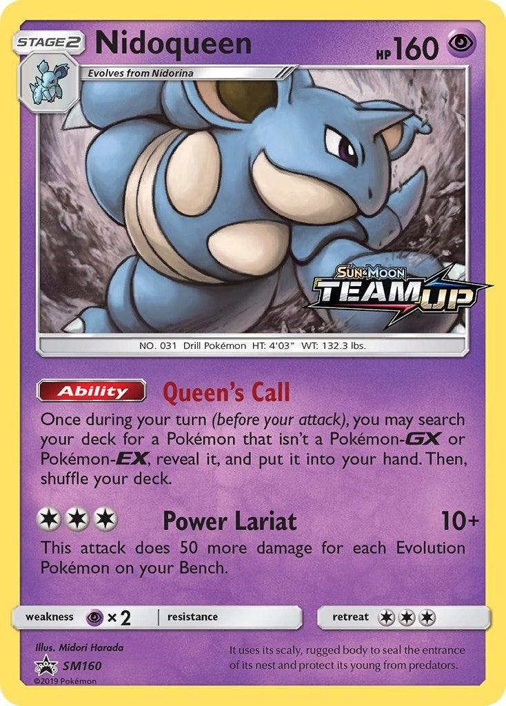 Image for Nidoqueen - SM160 (Prerelease) (SM Promos) (SM160) - Pokemon