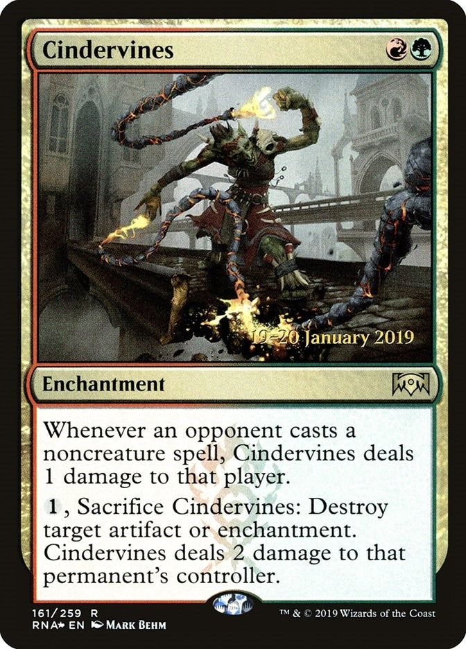 Image for Cindervines (Prerelease Cards) (161) - Magic: The Gathering