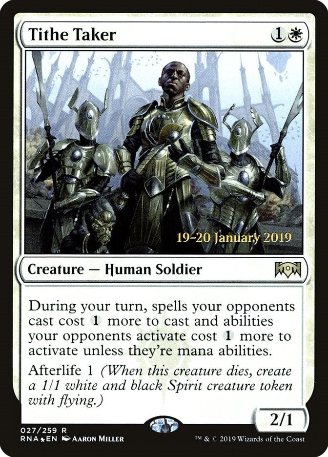 Image for Tithe Taker (Prerelease Cards) (27) - Magic: The Gathering