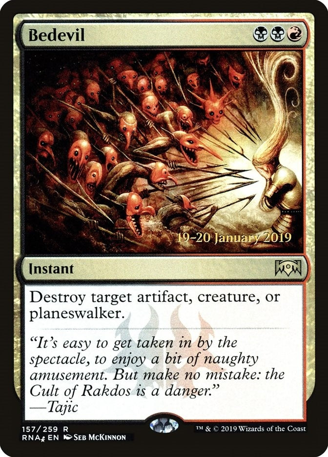 Image for Bedevil (Prerelease Cards) (157) - Magic: The Gathering