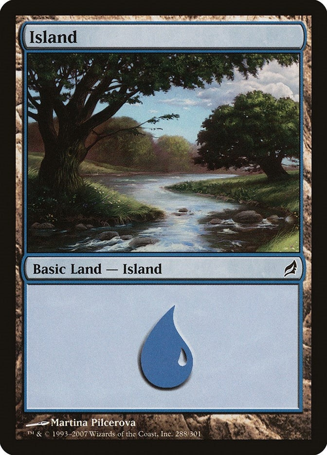 Image for Island (288) (Lorwyn) (288) - Magic: The Gathering