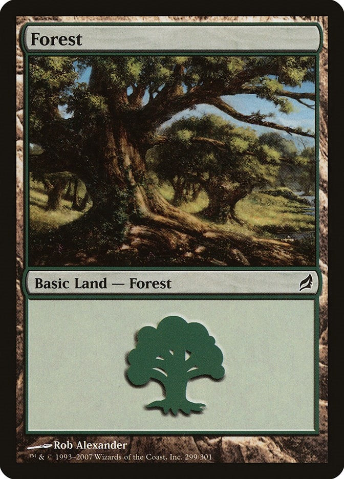 Image for Forest (299) (Lorwyn) (299) - Magic: The Gathering