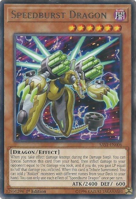 Image for Speedburst Dragon (Savage Strike) (SAST-EN006) - YuGiOh