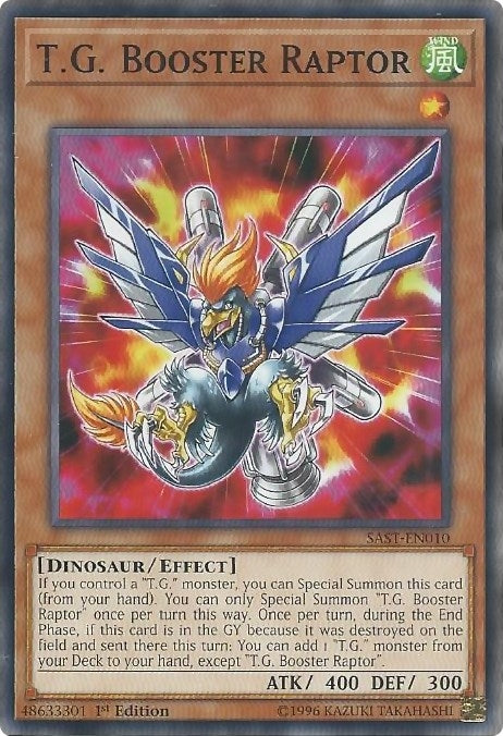 Image for T.G. Booster Raptor (Savage Strike) (SAST-EN010) - YuGiOh