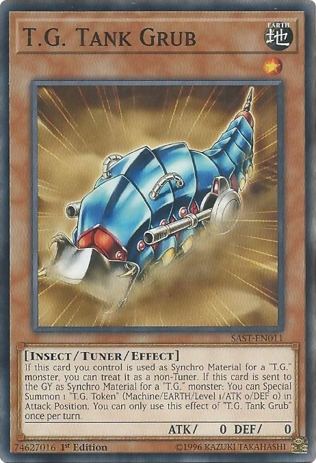 Image for T.G. Tank Grub (Savage Strike) (SAST-EN011) - YuGiOh