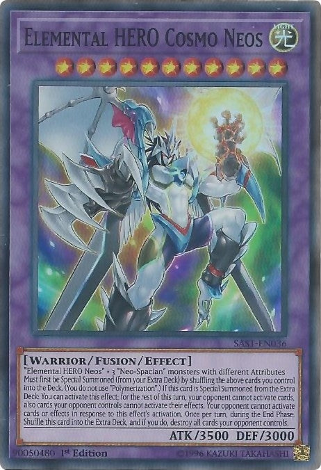 Image for Elemental HERO Cosmo Neos (Savage Strike) (SAST-EN036) - YuGiOh