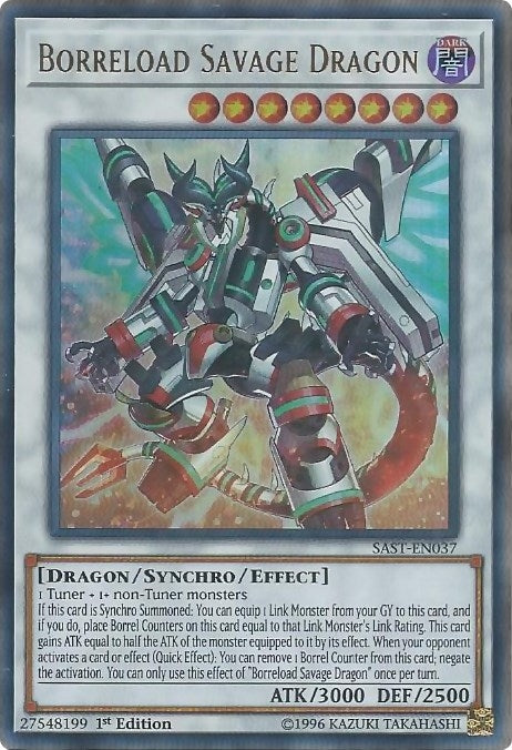 Image for Borreload Savage Dragon (Savage Strike) (SAST-EN037) - YuGiOh