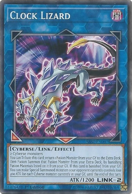Image for Clock Lizard (Savage Strike) (SAST-EN047) - YuGiOh