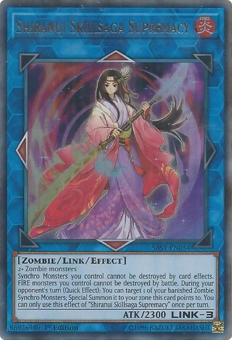 Image for Shiranui Skillsaga Supremacy (Savage Strike) (SAST-EN054) - YuGiOh