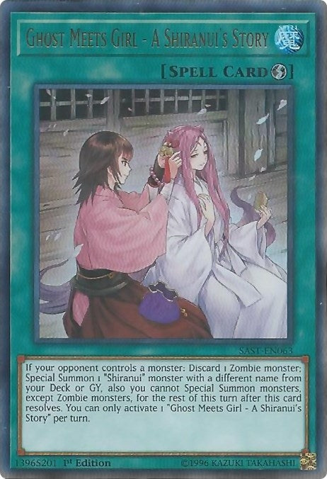 Image for Ghost Meets Girl - A Shiranui's Story (Savage Strike) (SAST-EN063) - YuGiOh