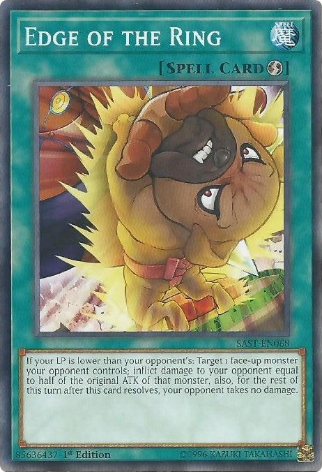 Image for Edge of the Ring (Savage Strike) (SAST-EN068) - YuGiOh