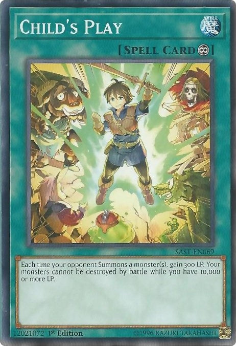 Image for Child's Play (Savage Strike) (SAST-EN069) - YuGiOh