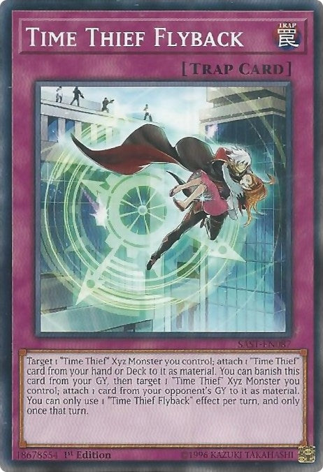 Image for Time Thief Flyback (Savage Strike) (SAST-EN087) - YuGiOh