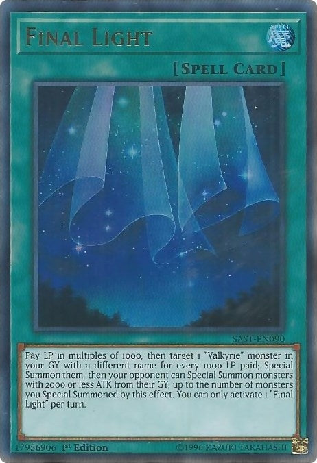 Image for Final Light (Savage Strike) (SAST-EN090) - YuGiOh