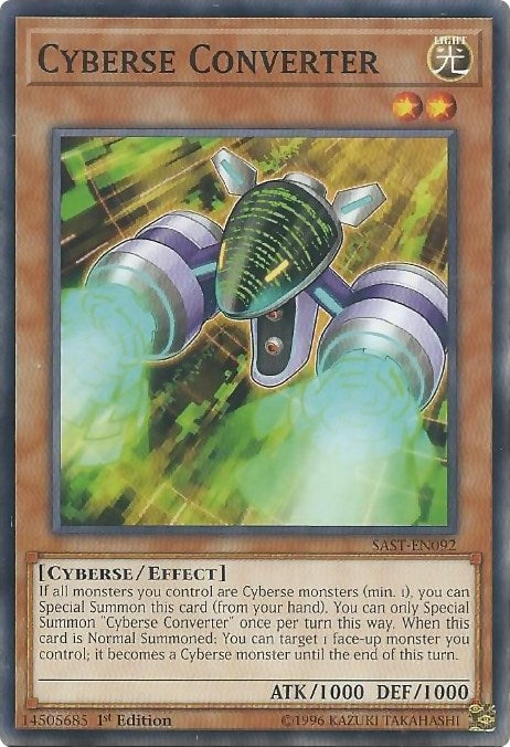 Image for Cyberse Converter (Savage Strike) (SAST-EN092) - YuGiOh