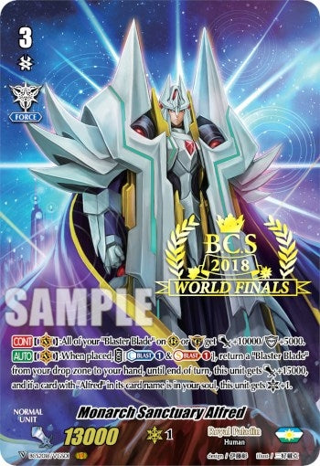 Image for Monarch Sanctuary Alfred (2018 World Finals) (Bushiroad Event Cards) (BCS2018/VGS01) - Cardfight Vanguard